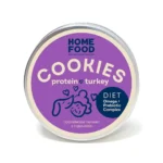 Ласощі Home Food протеїнове печиво з індичкою для собак, 80 г
