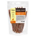 Ласощі Home Food Соломка з м'яса птиці + морква для собак, 80 г