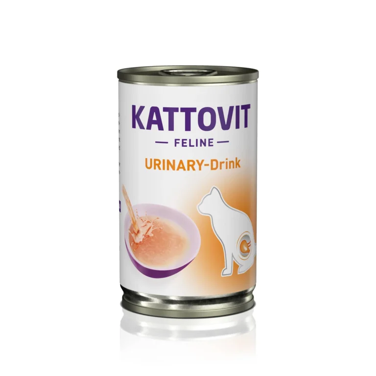Лікувальний напій для котів Kattovit Veterinary Urinary Drink  із захворюваннями нижніх сечовивідних шляхів, 135мл
