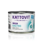 Вологий корм для котів Kattovit Veterinary Gastro з качкою, 185 г