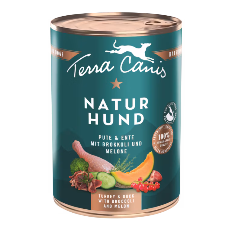 Вологий корм Terra Canis Naturhund з індичкою та качкою для собак, 400 г