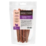 Ласощі Home Food Соломка з м'яса індички + оливки для котів, 40 г