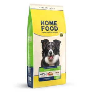 Сухий корм HOME FOOD для собак середніх і великих порід з ягням і рисом