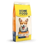 Сухий корм HOME FOOD Healthy skin and shiny coat для собак середніх порід з індичкою і лососем