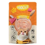 Вологий корм для котів Moochie мус з тунця з лососем та куркою