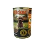 Вологий корм для цуценят Klicker шматочки індички в желе, 400 г