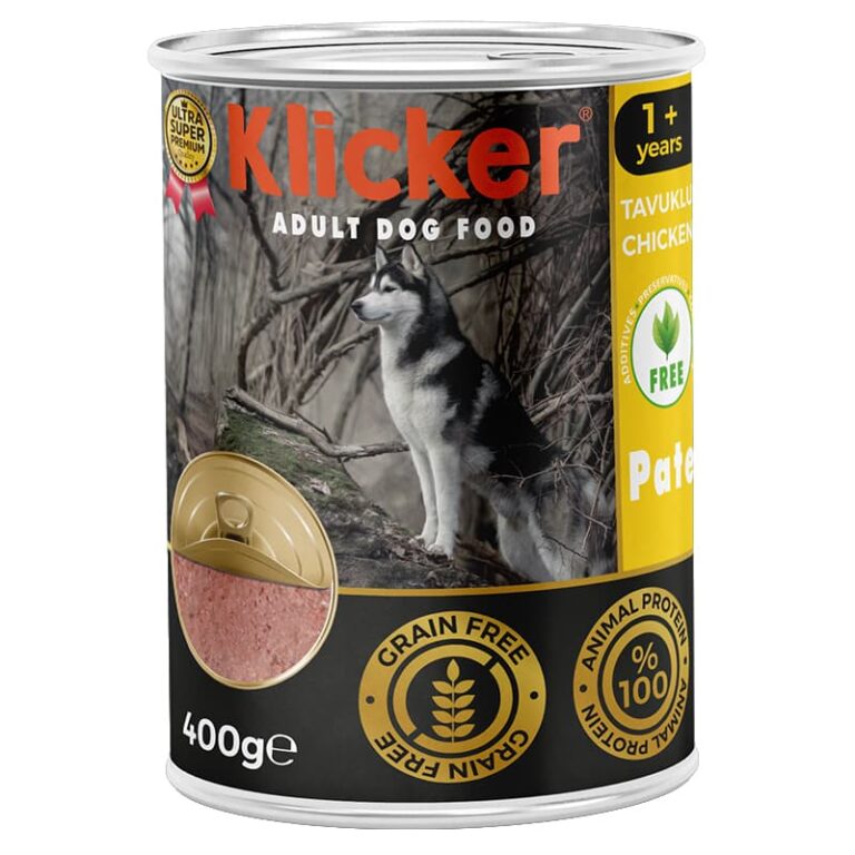 Вологий корм для дорослих собак Klicker паштет з куркою, 400 г