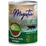 Вологий корм Mystic з фореллю для котів, 400 г