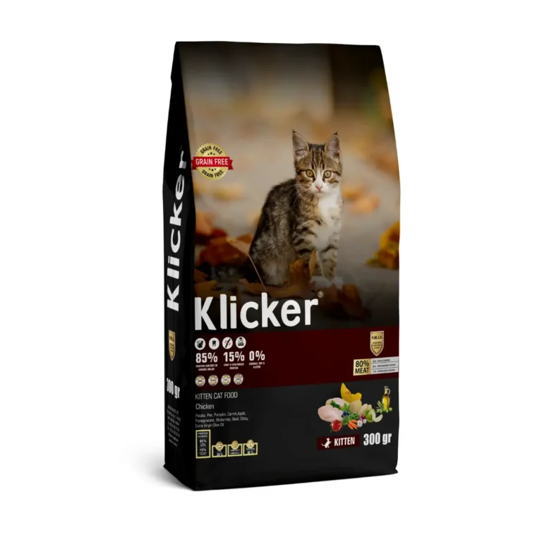 Сухий корм Klicker Холістик беззерновий з куркою для кошенят