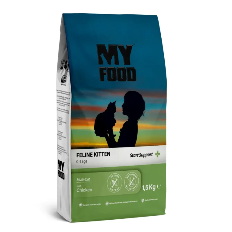 Сухий корм для кошенят Myfood Kitten з куркою