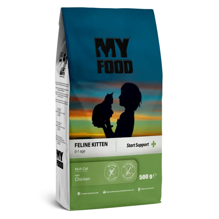 Сухий корм Myfood Kitten з куркою для кошенят
