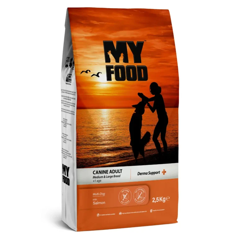Сухий корм MyFood Adult Dog для дорослих собак середніх і великих порід з лососем