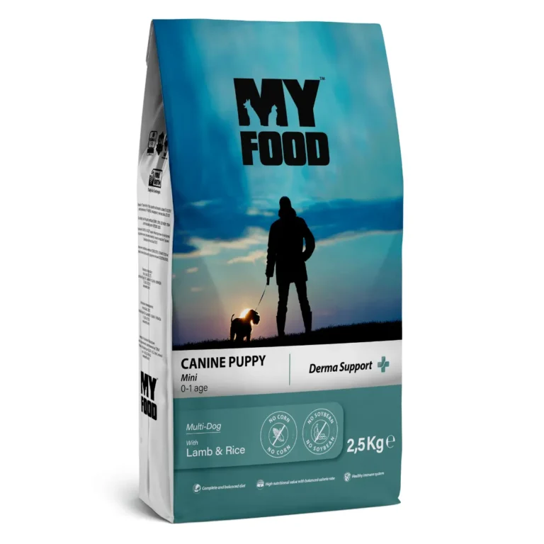 Сухий корм MyFood Puppy для цуценят малих порід з ягням і рисом, 2.5 кг