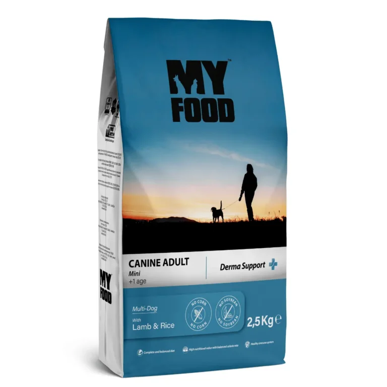 Сухий корм MyFood Adult Dog для собак малих порід з ягням і рисом, 2.5 кг
