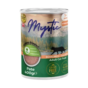 Вологий корм Mystic паштет з лососем для стерилізованих котів, 400 г