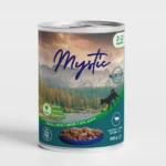 Вологий корм для цуценят усіх порід Mystic шматочки ягнятини в желе, 400 г