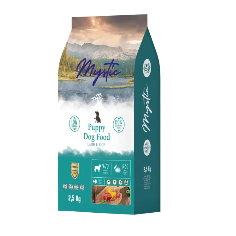 Сухий корм Mystic з ягням і рисом для цуценят