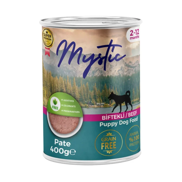 Вологий корм Mystic паштет з яловичиною для цуценят, 400 г