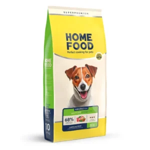Сухий корм HOME FOOD Low-grain для собак малих порід з ягням і рисом