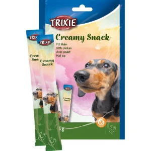 Ласощі Trixie Creamy Snacks з куркою для собак, 5 шт х 14 г