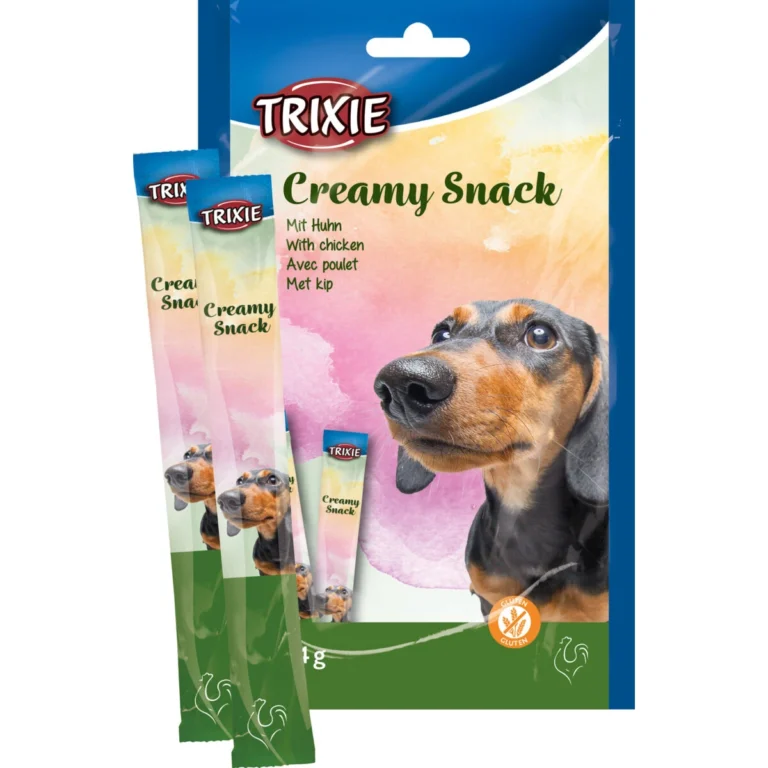 Ласощі Trixie Creamy Snacks з куркою для собак, 5 шт х 14 г