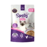 Вологий корм для кошенят Spelly курка в желе, 85 г