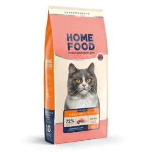 Сухий корм HOME FOOD Chicken & Liver з куркою та лівером для стерилізованих котів
