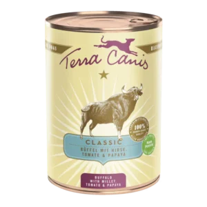 Вологий корм Terra Canis Classic Menu з буйволом для собак, 400 г