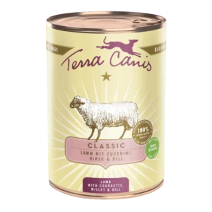 Вологий корм для собак Terra Canis Classic Menu з ягням, пшоном та кабачком