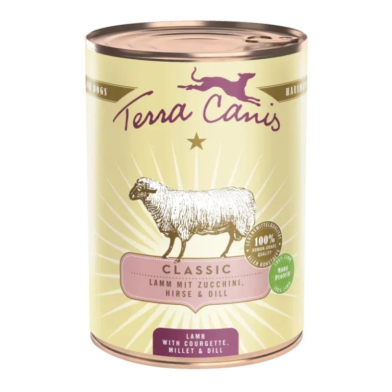Вологий корм для собак Terra Canis Classic Menu Ягня з пшоном, кабачком