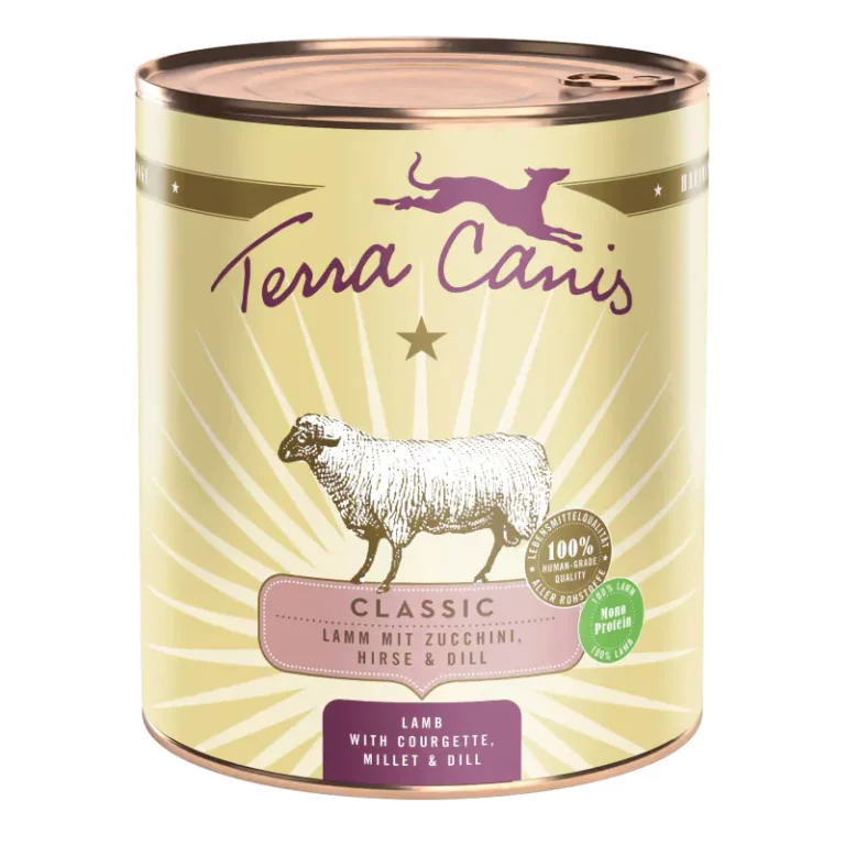 Вологий корм для собак Terra Canis Classic Menu з ягням, пшоном та кабачком