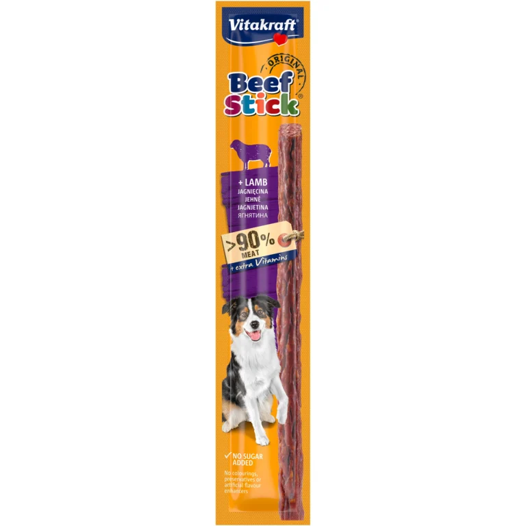 Ласощі Vitakraft Beef Stick Original з ягням для собак, 12 г