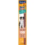 Гіпоалергенні ласощі для собак Vitakraft Beef Stick Original М'ясні палички з індичкою та страусом, 12 г
