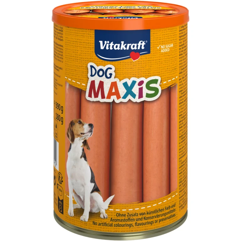 Сосиски без оболонки для собак Vitakraft Dog Maxis беззернові, 180 г, 6 шт