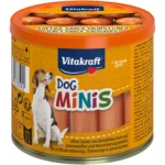 Міні-сосиски без оболонки для собак Vitakraft Dog Minis беззернові, 120 г, 12 шт