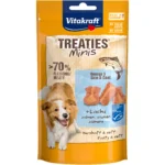 Ласощі для собак малих порід Vitakraft Treaties MINIS М'які міні закуски з лососем, 48 г