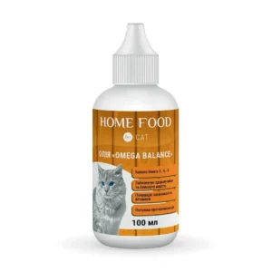Фітомін Home Food олія Omega Balance для котів, баланс омега-3, -6, -9