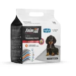 Пелюшки AnimAll Puppy Training Pads для собак і цуценят, з активованим вугіллям, 60×90 см