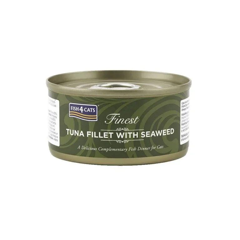 Вологий корм Fish4Cats Finest з тунцем і водоростями для котів, 70 г