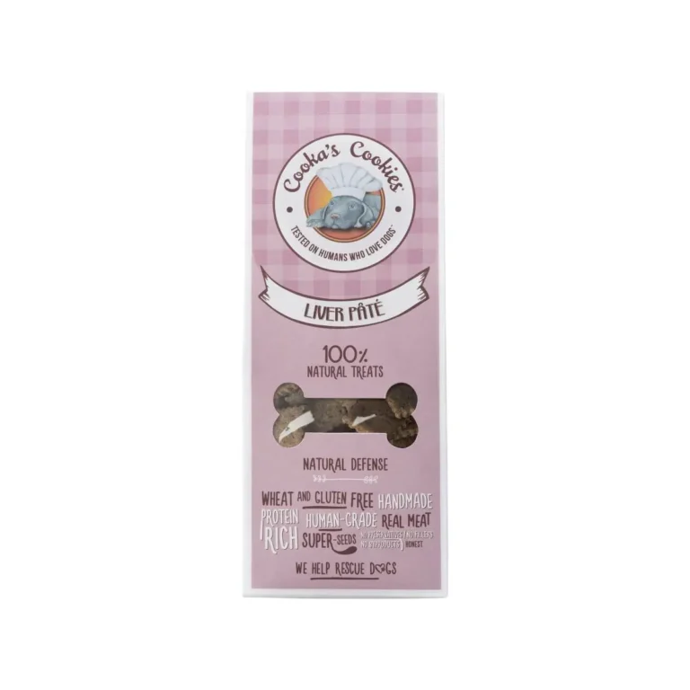 Печиво Cooka's Cookies мікс печінки (куряча, яловича, свинна) з овочами для собак, 100 г