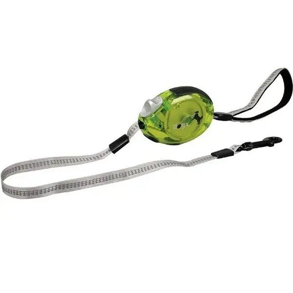 Рулетка Flamingo Dogx2GO Belt Glassy S для собак до 12 кг