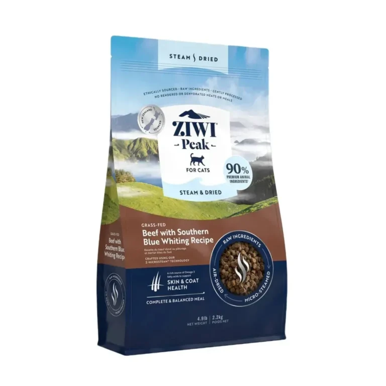 Повнораціонний сухий корм для котів Ziwi Peak Steam Dried Яловичина з путасу