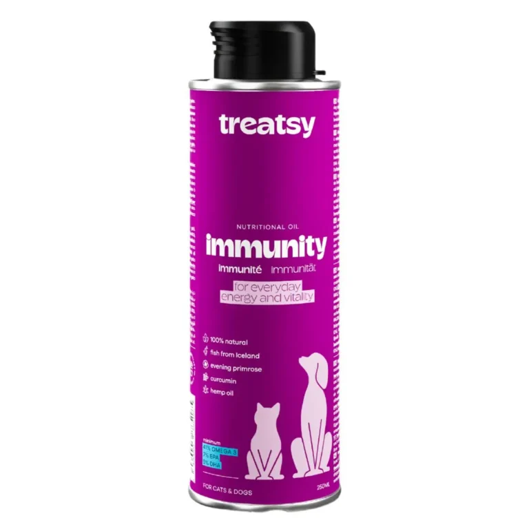 Функціональна олія для імунітету собак і кішок Treatsy Immunity, 250 мл