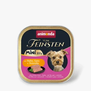 Вологий корм для собак малих порід Animonda Vom Feinsten Adult Mini з куркою і гускою, 100 г