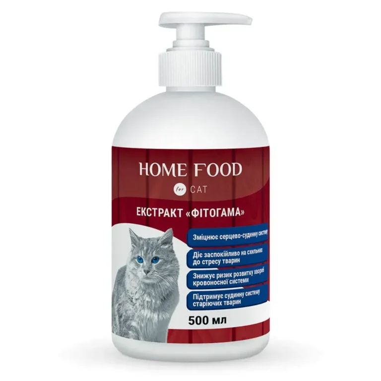 Фітомін Home Food екстракт Фітогама для серцево-судинної системи для котів