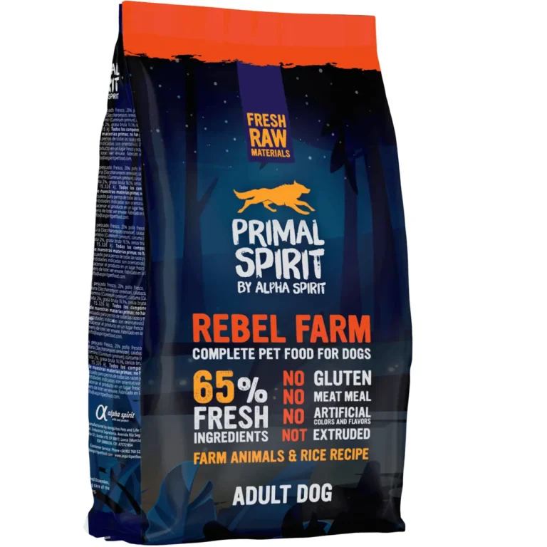 Сухий корм для дорослих собак PRIMAL SPIRIT Rebel Farm з свіжою куркою та рисом