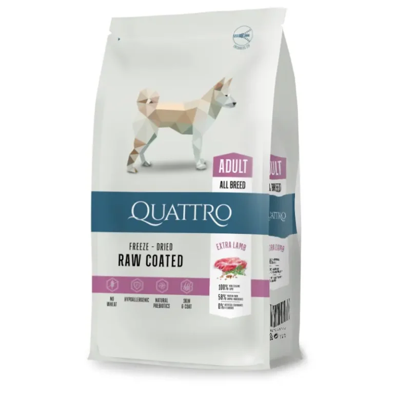 Сухий корм Quattro Adult All Breed для дорослих собак з ягням