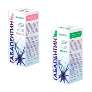 Габапентин (Gabapentin) Ветсинтез заспокійливий розчин для собак та котів