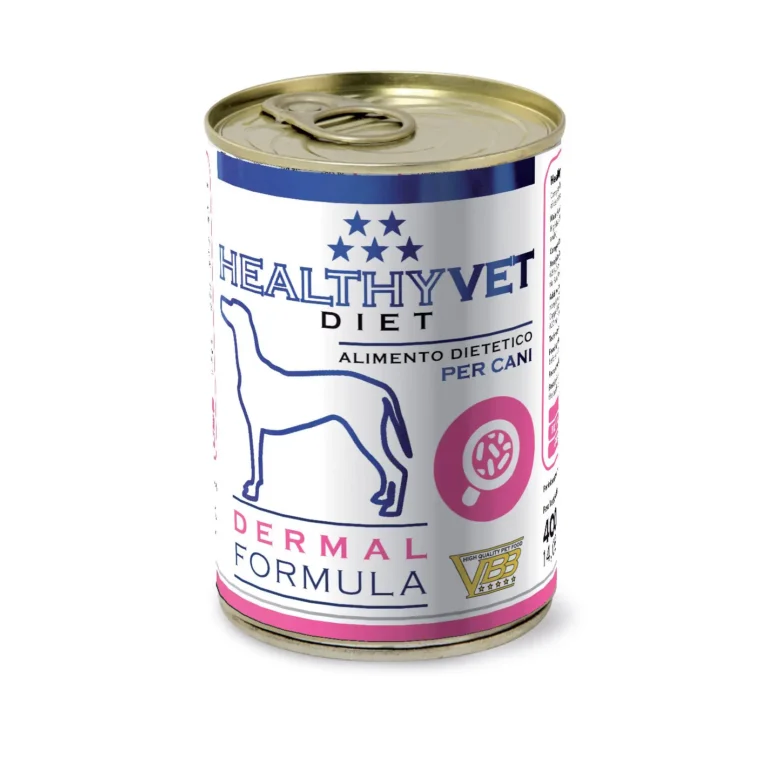 Вологий корм KIPPY Healthyvet Diet Dermal Formula для дорослих собак, 400 г