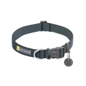 Полегшений нашийник Ruffwear Hi & Light Basalt Gray базальтовий для собак